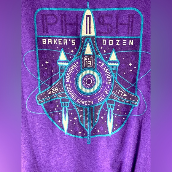 Phish 2017 Tour Baker’s Dozen Madison Square Garden New York Concert Tank Top M - Picture 3 of 8